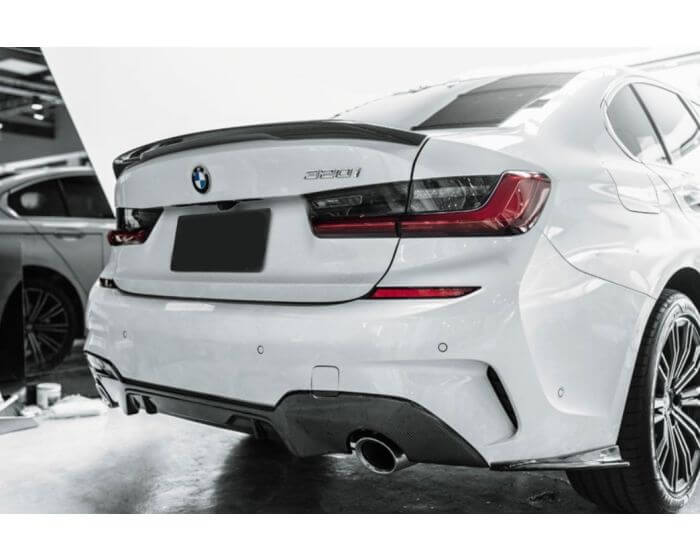 BMW G20 Sedan takaspoileri kiiltävän musta | BMW G20 Sedan rear spoiler glossy black | BMW G20 Limousine Heckspoiler 2019–2024, Schwarz glänzend glänzend schwarz