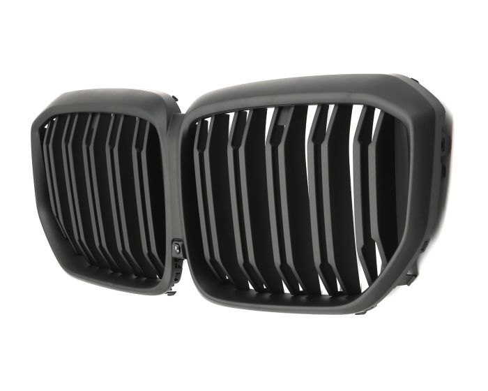 BMW Munuaiset X5 G05 – Mattamusta BMW Kidney Grille / Matt Schwarz Double Slat Nierengrill M Look (2023+) (LCI)