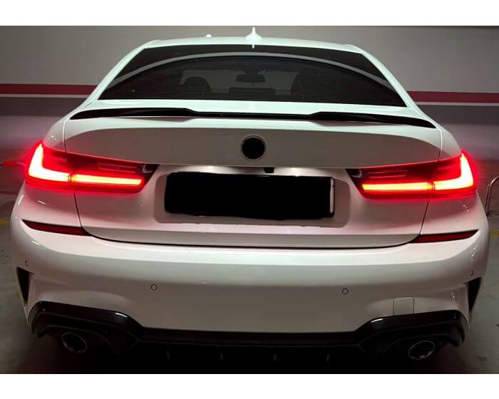 BMW G20 Sedan takaspoileri kiiltävän musta | BMW G20 Sedan rear spoiler glossy black | BMW G20 Limousine Heckspoiler glänzend schwarz
