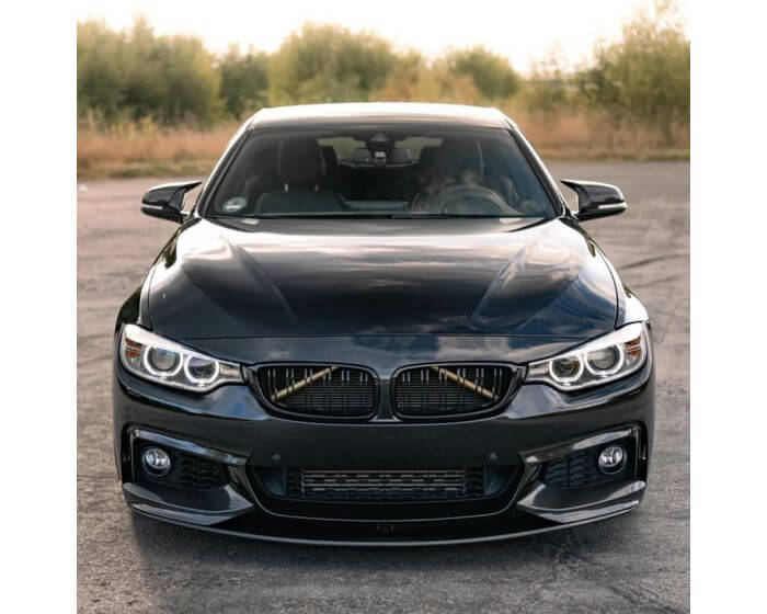 BMW F32 - F33 - F36 etulippa / etuspoileri M-Sport kiiltävän musta | BMW F32 - F33 - F36 front lip / front spoiler M-Sport glossy black | BMW F32 - F33 - F36 Frontlippe / Frontspoiler M-Sport glänzend schwarz