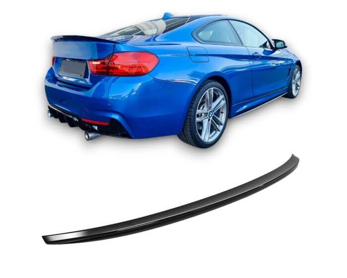 BMW F32 Coupe takaspoileri kiiltävän musta | BMW F32 Coupe rear spoiler glossy black | BMW F32 Coupe Heckspoiler glänzend schwarz