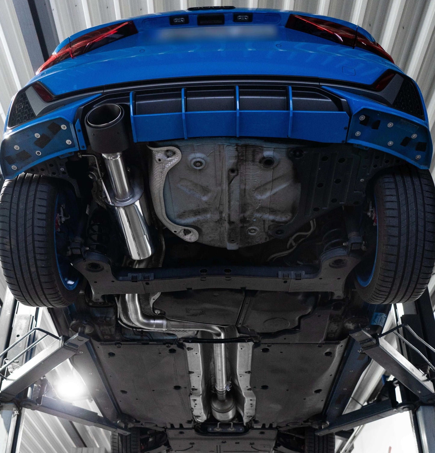 Ego-X Catback Pakoputkisto Järjestelmä 3" - Audi A1 GB 40 TFSI 200HP (ECE-Hyväksynnällä)