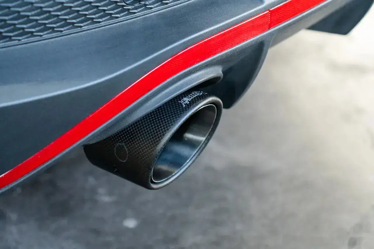 Bull-X Pakoputken Pää Sarja – Carbon 2x114mm Hyundai i30N (ø70mm)