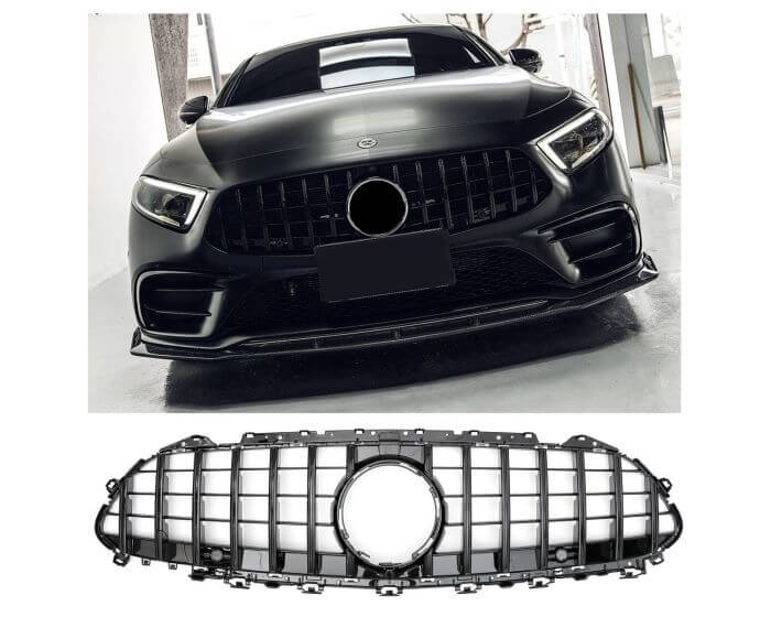 Mercedes Maski / Mercedes Grille / Mercedes Kühlergrill C257 CLS 2018– Panamericana GT Look