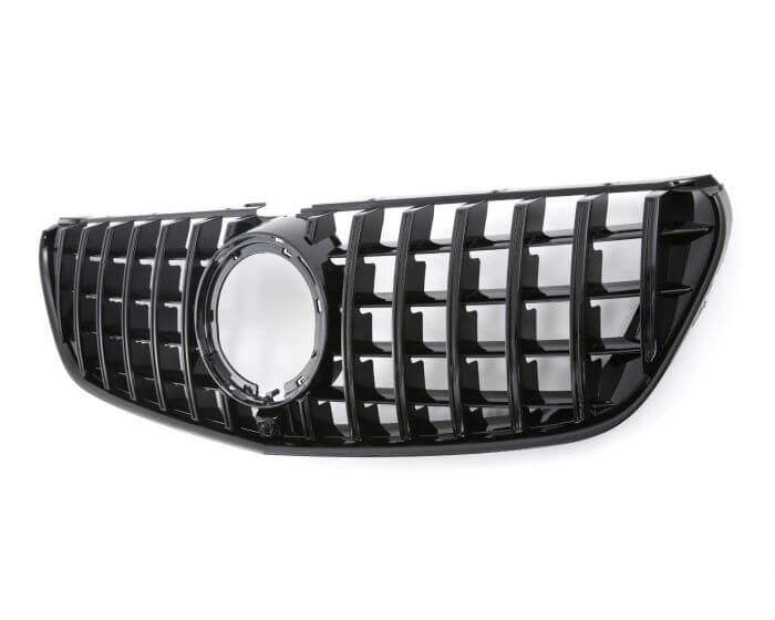 Mercedes Maski / Mercedes Grille / Mercedes Kühlergrill V-Class W447 High Gloss Black AMG Line