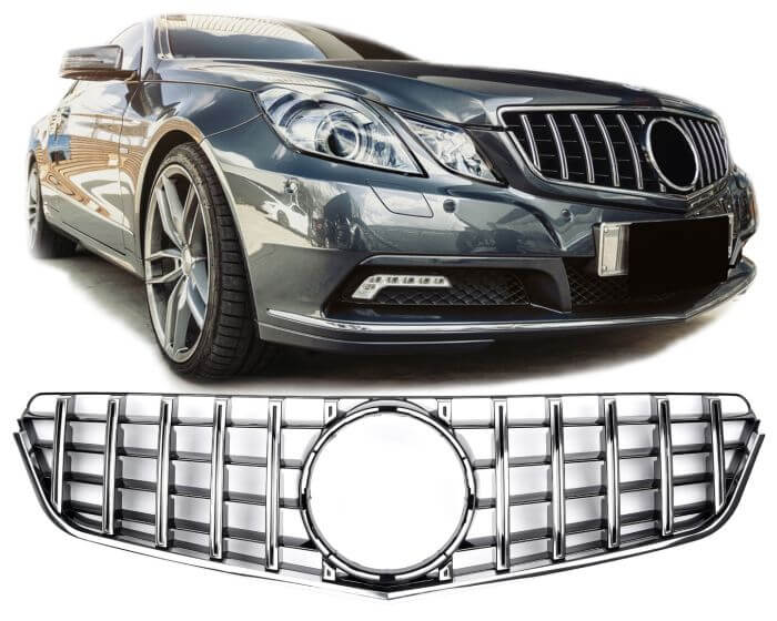 Mercedes Grille W207 – Sporty GT-R Look design in Gloss Black | Mercedes Maski W207 | Mercedes Kühlergrill W207