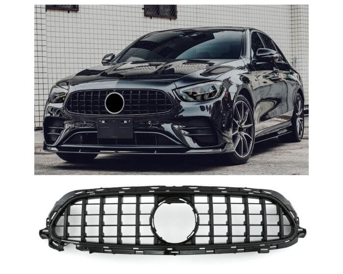Mercedes Grille W213 E – High-quality ABS grille with perfect fit | Mercedes Maski W213 E | Mercedes Kühlergrill W213 E