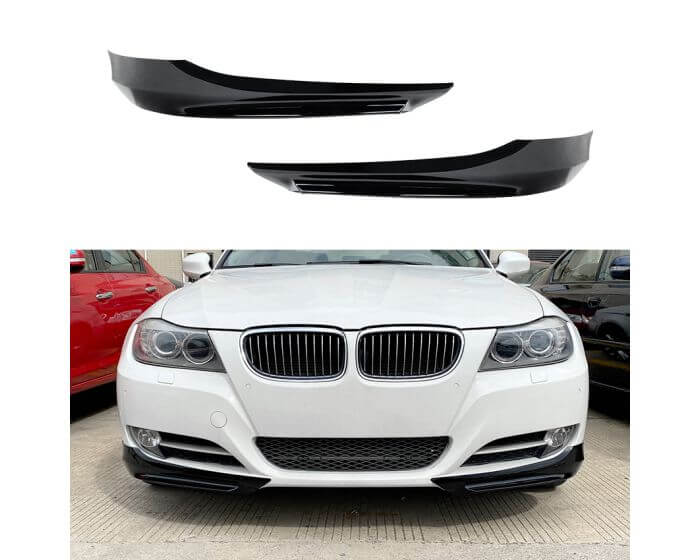 BMW E90 E91 LCI etulippa / etuspoileri M-Tech kiiltävän musta | BMW E90 E91 LCI front lip / front spoiler M-Tech glossy black | BMW E90 E91 LCI Frontlippe / Frontspoiler M-Tech glänzend schwarz