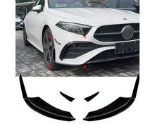 Mercedes W177 Etulippa - Etuspoileri (2023–) Aero Flaps Musta – Mercedes W177 Frontspoiler – Frontlippe (2023–) Aero Flaps Schwarz – Mercedes W177 Front Spoiler – Front Lip (2023–) Aero Flaps Black
