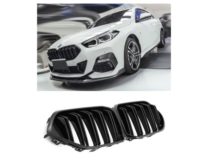 BMW Kidney Grille F44 – Sporty M Look design in Gloss Black | BMW Munuaiset F44 | BMW Kühlergrill F44