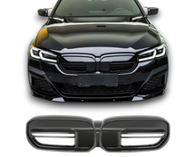 BMW Munuaiset G30 - G31 LCI – BMW Kidney Grille G30 - G31 LCI (2020–) / BMW Nierengrill – Gloss Black Sport Look