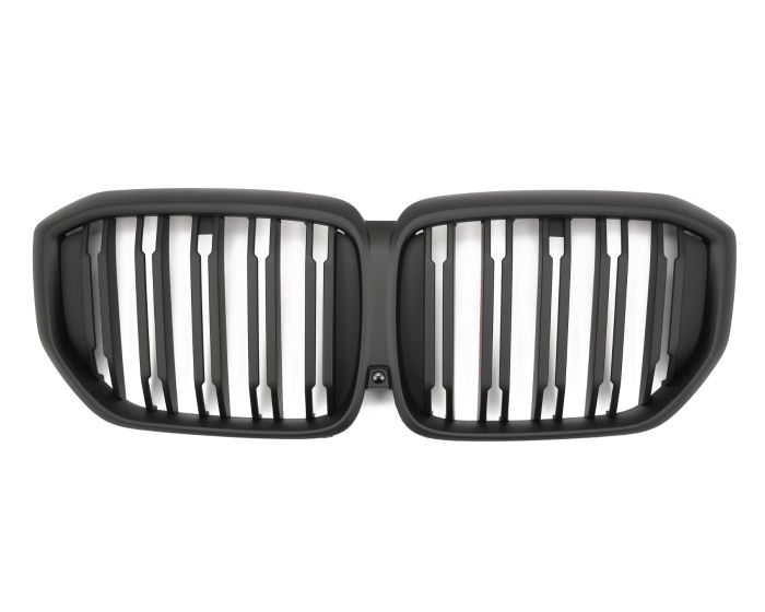 BMW Munuaiset X5 G05 – BMW Kidney Grille X5 G05 (2023+) / BMW Nierengrill X5 G05 – Matte Black Double Slat M Look (LCI)