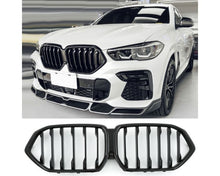 1: BMW Kidney Grille X6 G06 (2018–) – BMW Munuaiset / BMW Nierengrill X6 G06 – Gloss Black M Look