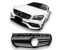 Mercedes Front Grille CLA C117 – Sporty gloss black design with perfect fit | Mercedes CLA C117 Etumaski | Mercedes Kühlergrill CLA C117