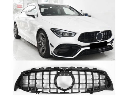 MB Front Grille CLA C118 X118 – Stylish GT Panamericana front grille for Mercedes-Benz CLA | MB Etumaski CLA C118 X118 | MB Kühlergrill CLA C118 X118