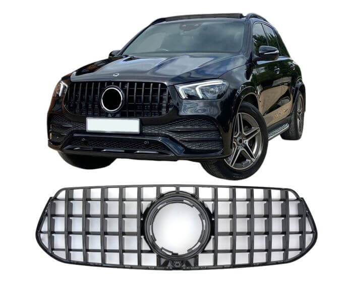 Mercedes Front Grille GLE V167 C167 – Stylish front grille for Mercedes-Benz GLE SUV and Coupe | Mercedes Etumaski GLE V167 C167 | Mercedes Kühlergrill GLE V167 C167