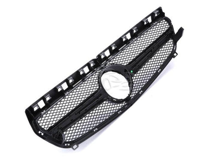 Mercedes Front Grille A-Class W176 – Sporty GT-R Look design in Gloss Black | Mercedes Etumaski A-Class W176 | Mercedes Kühlergrill A-Class W176