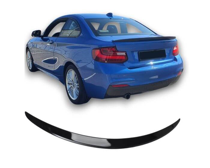 BMW F32 Gran Coupe takaspoileri kiiltävän musta | BMW F32 Gran Coupe rear spoiler glossy black | BMW F32 Gran Coupe Heckspoiler glänzend schwarz
