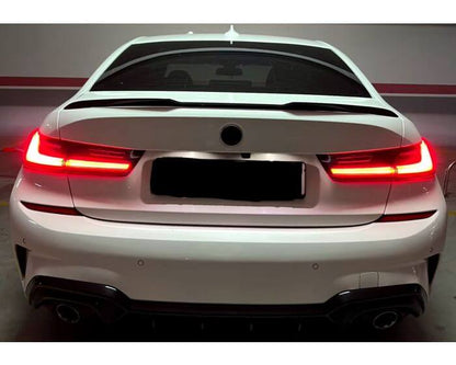 BMW G20 Sedan takaspoileri kiiltävän musta | BMW G20 Sedan rear spoiler glossy black | BMW G20 Limousine Heckspoiler glänzend schwarz
