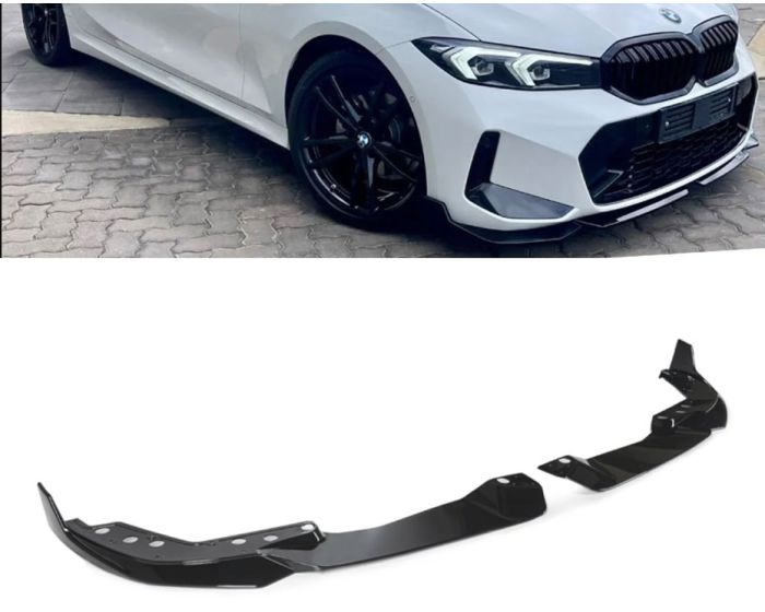 BMW G20 G21 LCI etulippa / etuspoileri M-Sport kiiltävän musta | BMW G20 G21 LCI front lip / front spoiler M-Sport glossy black | BMW G20 G21 LCI Frontlippe / Frontspoiler M-Sport glänzend schwarz