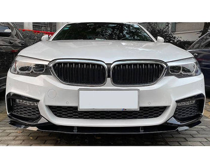 BMW Etulippa G30 G31 - Etuspoileri 2017–2020 – Kiiltävän musta. - BMW Front Lip G30 G31 - Front Spoiler 2017–2020 – Gloss black. - BMW Frontlippe G30 G31 - Frontspoiler 2017–2020 – Glänzend schwarz.