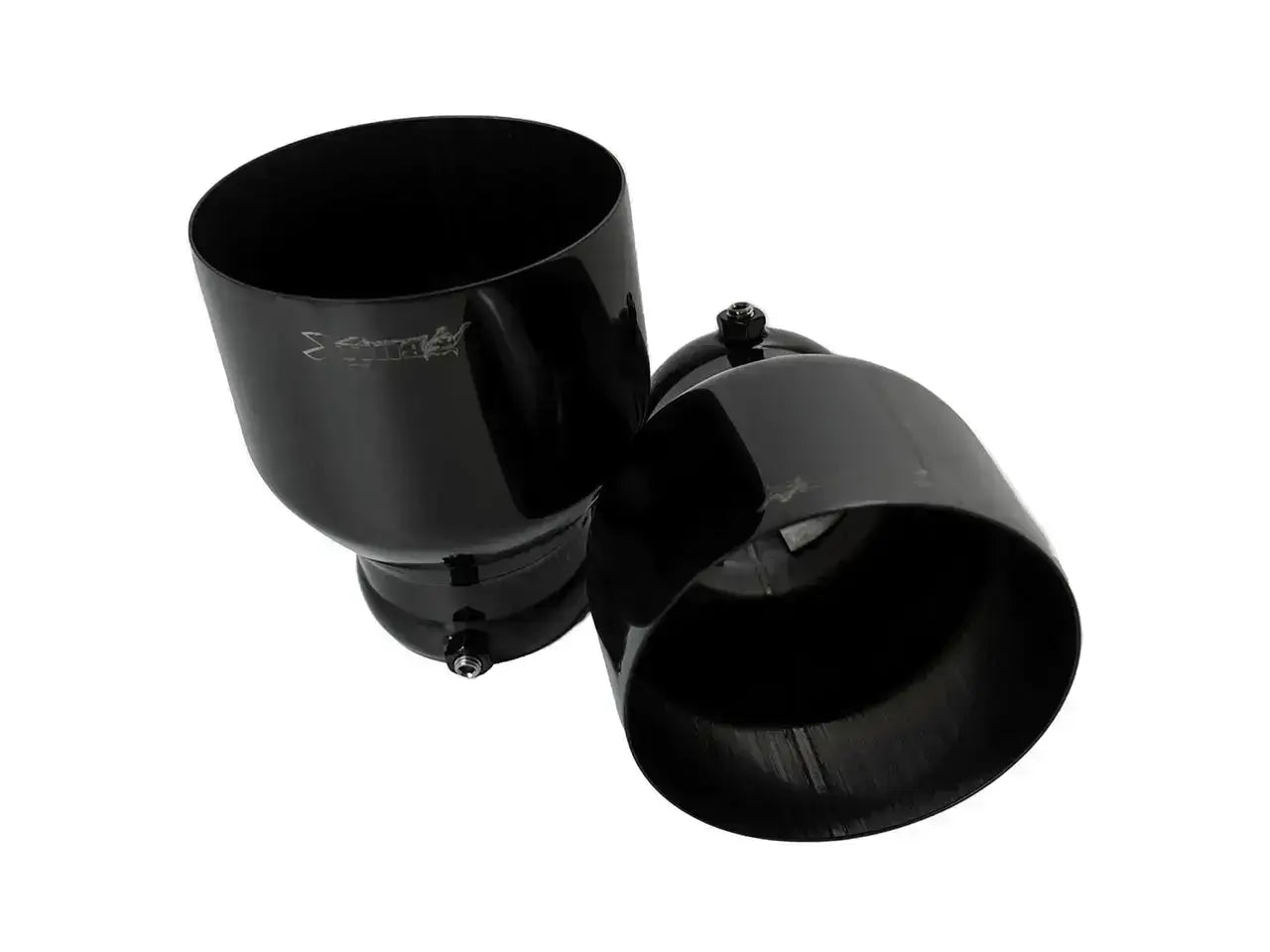 Bull-X Pakoputken Pää Sarja – Type 1 terävä, musta (ø64mm)