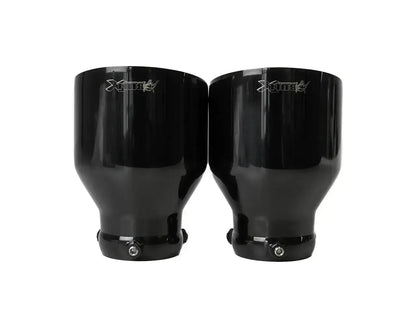 Bull-X Pakoputken Pää Sarja – Type 1 terävä, musta (ø64mm)