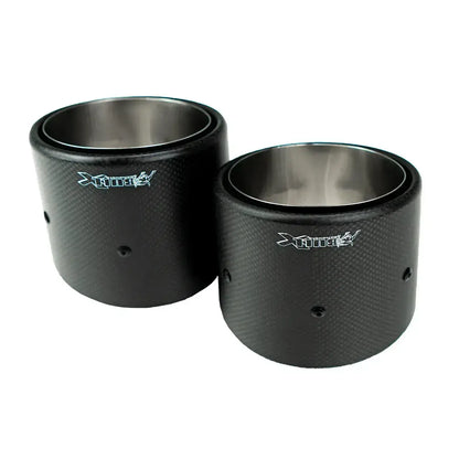 Bull-X Pakoputken Pää Sarja – Carbon 2x114mm Hyundai i30N (ø70mm)