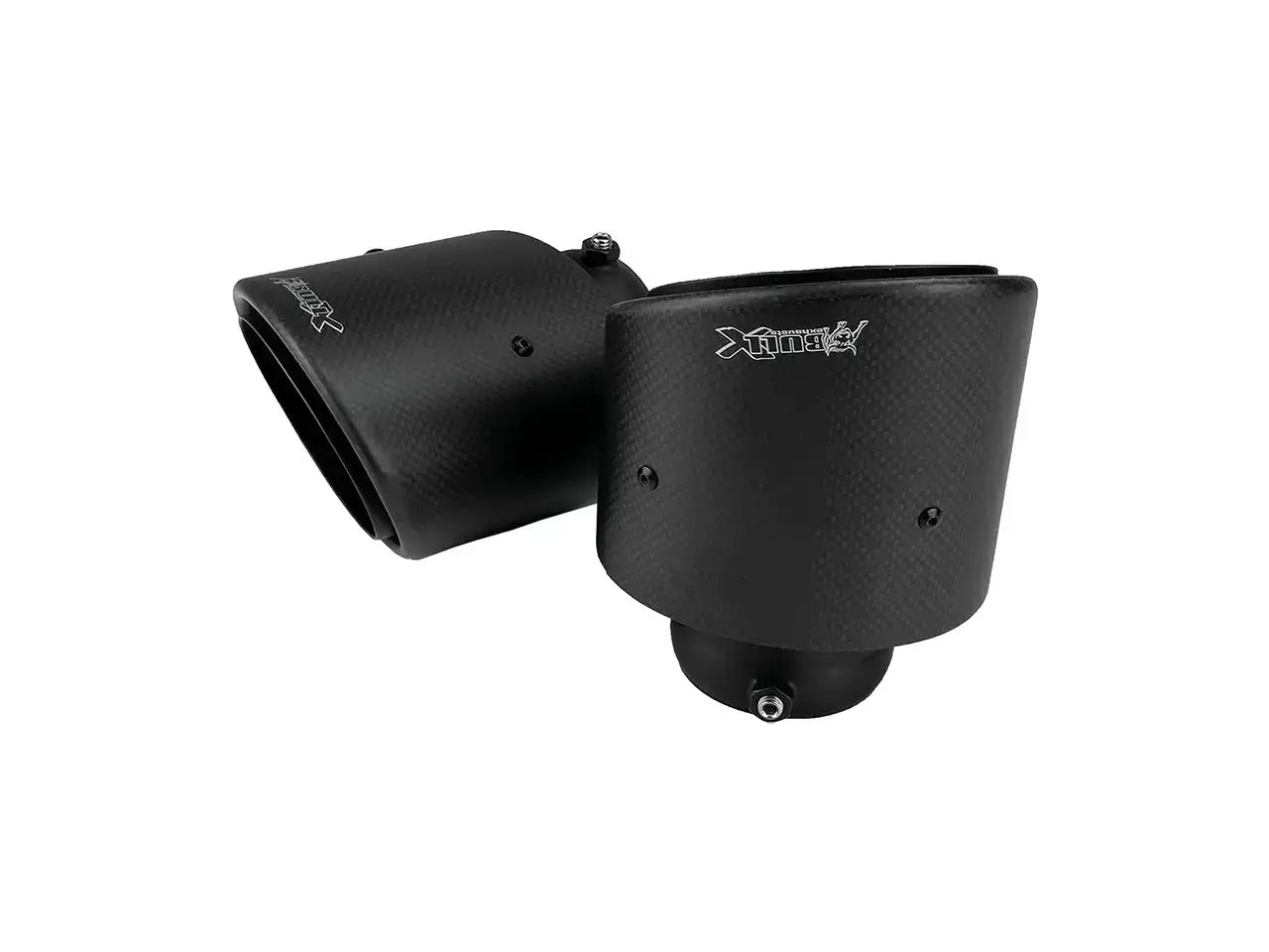 Bull-X Pakoputken Pää Sarja – Type 3 Carbon Oval 126x94 (ø64mm)