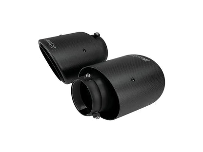 Bull-X Pakoputken Pää Sarja – Type 3 Carbon Oval 126x94 (ø64mm)