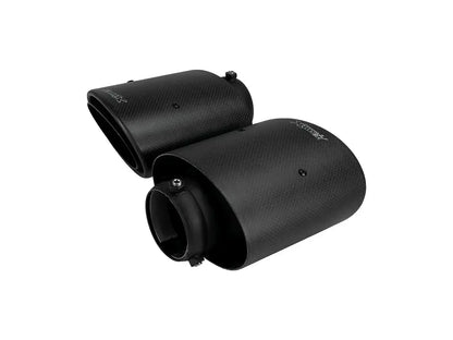 Bull-X Pakoputken Pää Sarja – Type 20 Carbon Oval 145x90 (ø64mm & ø76mm )