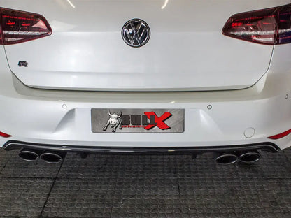 Bull-X Pakoputken Pää Sarja Y-Tyyli – Type 14 Carbon Oval Offset Inclined 2x225x70 (ø64mm)