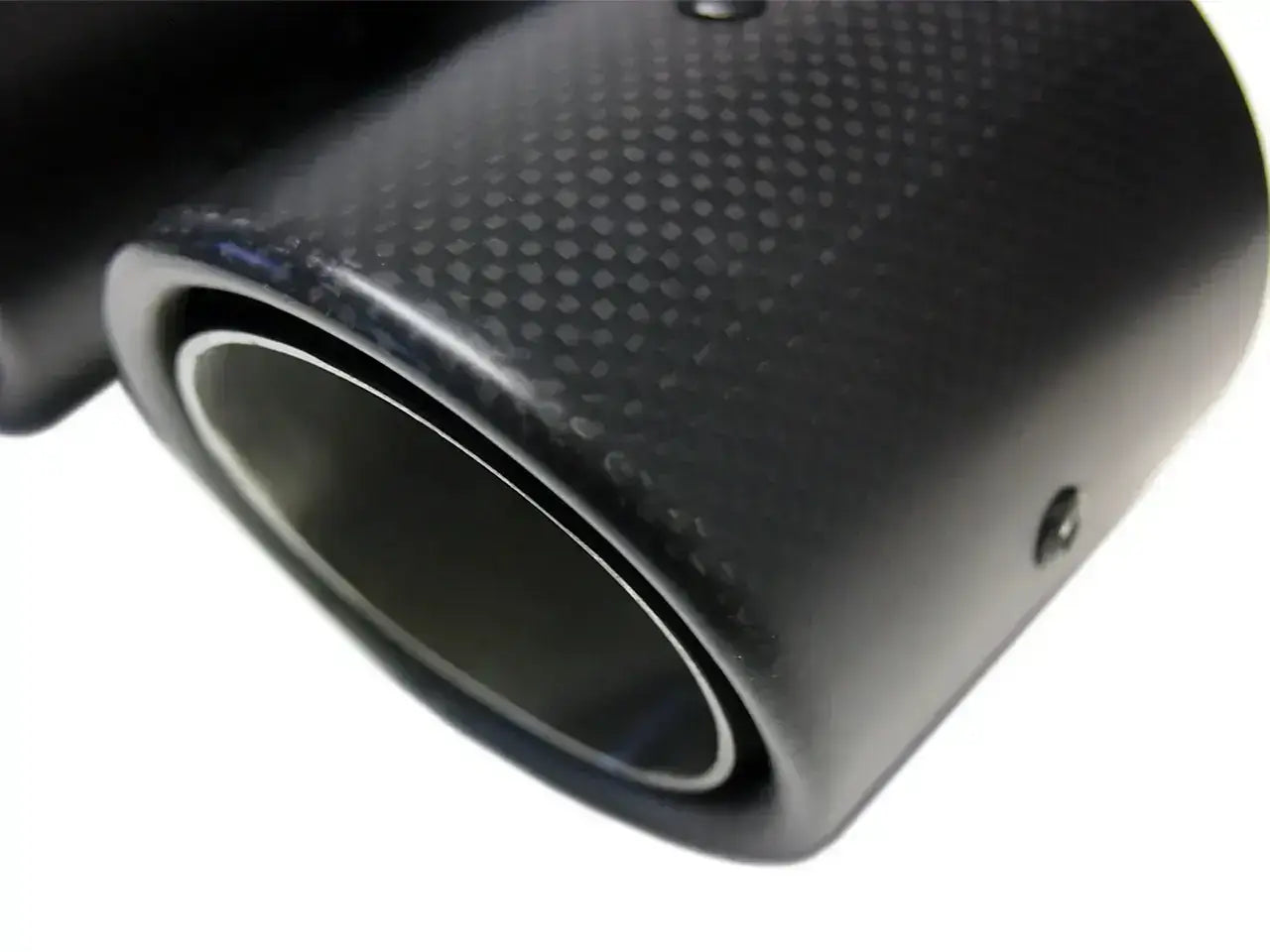 Bull-X Pakoputken Pää Y-Tyyli – Type 21 Carbon Straight 2x76mm (ø70mm)