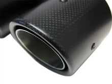 Bull-X Pakoputken Pää Y-Tyyli – Type 21 Carbon Straight 2x76mm (ø70mm)