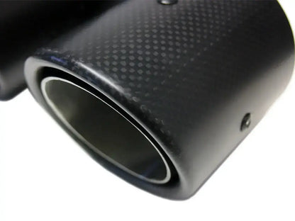 Bull-X Pakoputken Pää Y-Tyyli – Type 21 Carbon Straight 2x76mm (ø70mm)