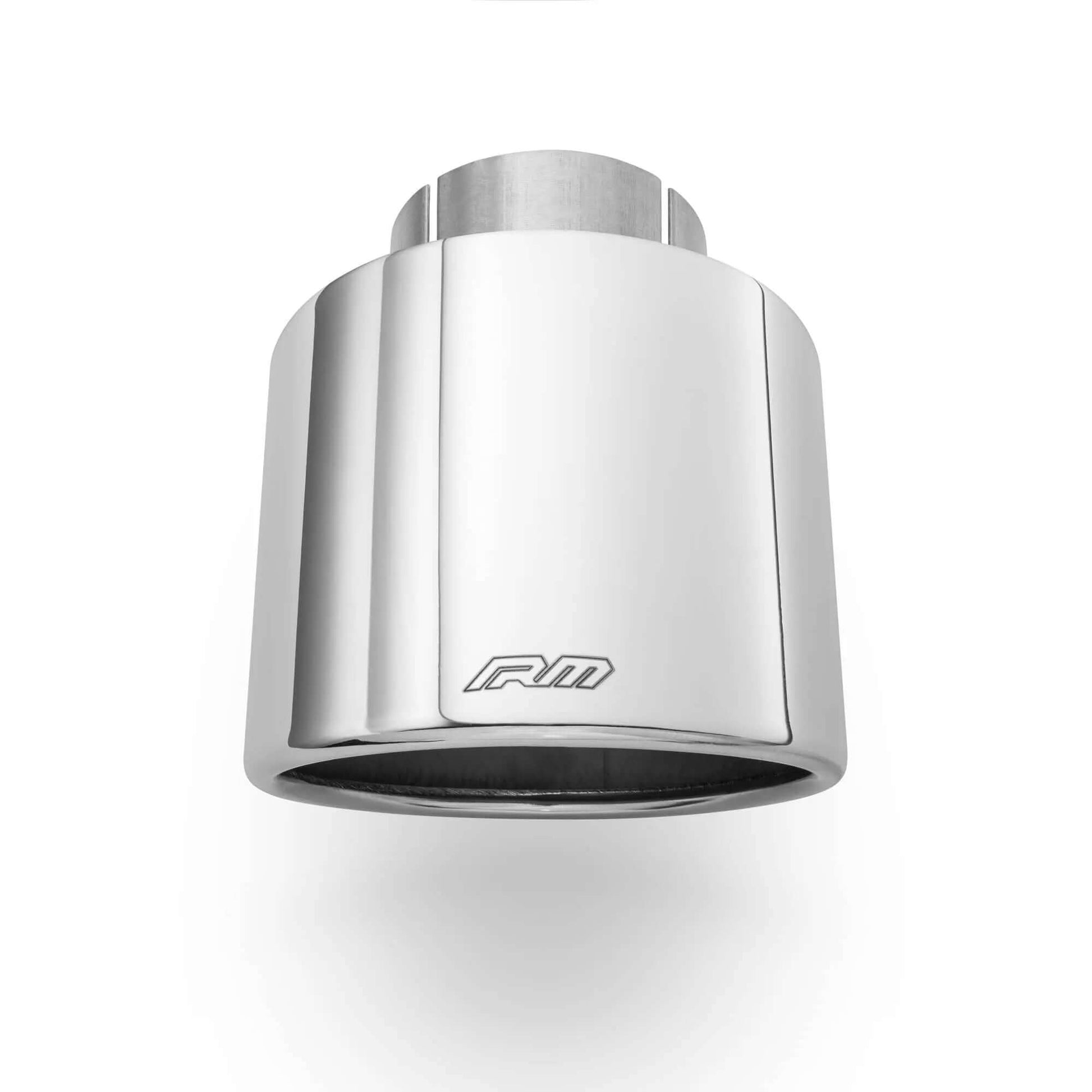 RM Pakoputken Pää – Ruostumaton Teräs, Viistetty ovaali malli - MS Cars Store