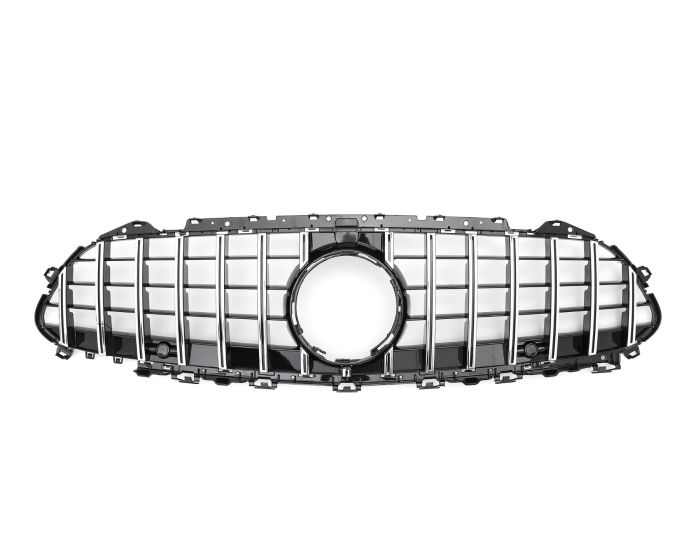 MB Maski / MB Grille / MB Kühlergrill CLS C257 High Gloss Black Chrome Trim
