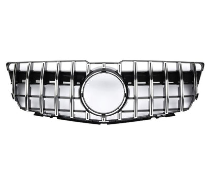 Mercedes Maski / Mercedes Grille / Mercedes Kühlergrill GLK X204 Facelift High Gloss Black