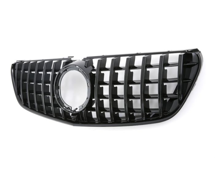 Mercedes Maski / Mercedes Grille / Mercedes Kühlergrill V-Class W447 High Gloss Black AMG Line