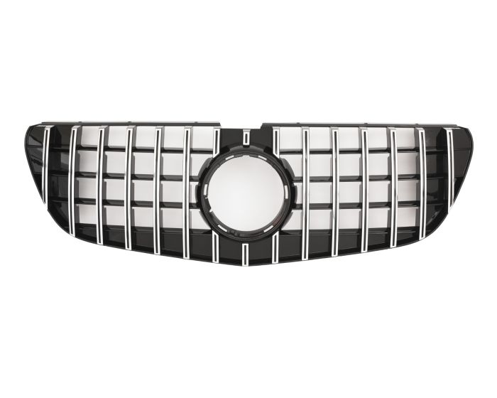 Mercedes Maski / Mercedes Grille / Mercedes Kühlergrill Vito W447 High Gloss Black AMG Style