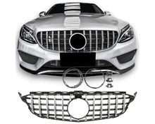 Mercedes Grille W205 – High-quality ABS grille with perfect fit | Mercedes Maski W205 | Mercedes Kühlergrill W205