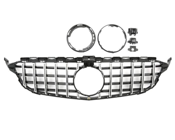 Mercedes Grille W205 – Stylish front grille for Mercedes-Benz C-Class | Mercedes Maski W205 | Mercedes Kühlergrill W205