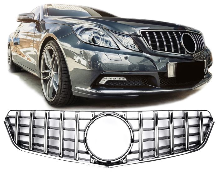 Mercedes Grille W207 – Sporty GT-R Look design in Gloss Black | Mercedes Maski W207 | Mercedes Kühlergrill W207