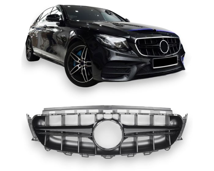 Mercedes Grille W213 E – Stylish front grille for Mercedes-Benz E-Class | Mercedes Maski W213 E | Mercedes Kühlergrill W213 E