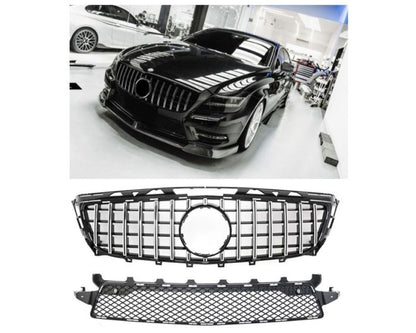 Mercedes Grille W218 CLS – Stylish front grille for Mercedes-Benz CLS-Class | Mercedes Maski W218 CLS | Mercedes Kühlergrill W218 CLS
