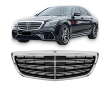 Mercedes Grille W222 – Sporty GT-R Look design in Gloss Black | Mercedes Maski W222 | Mercedes Kühlergrill W222
