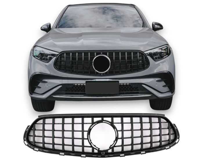 MercedesMaski - MercedesGrille - MercedesKuhlergrill -  X254GLC2022_PanamericanaGTLookMusta