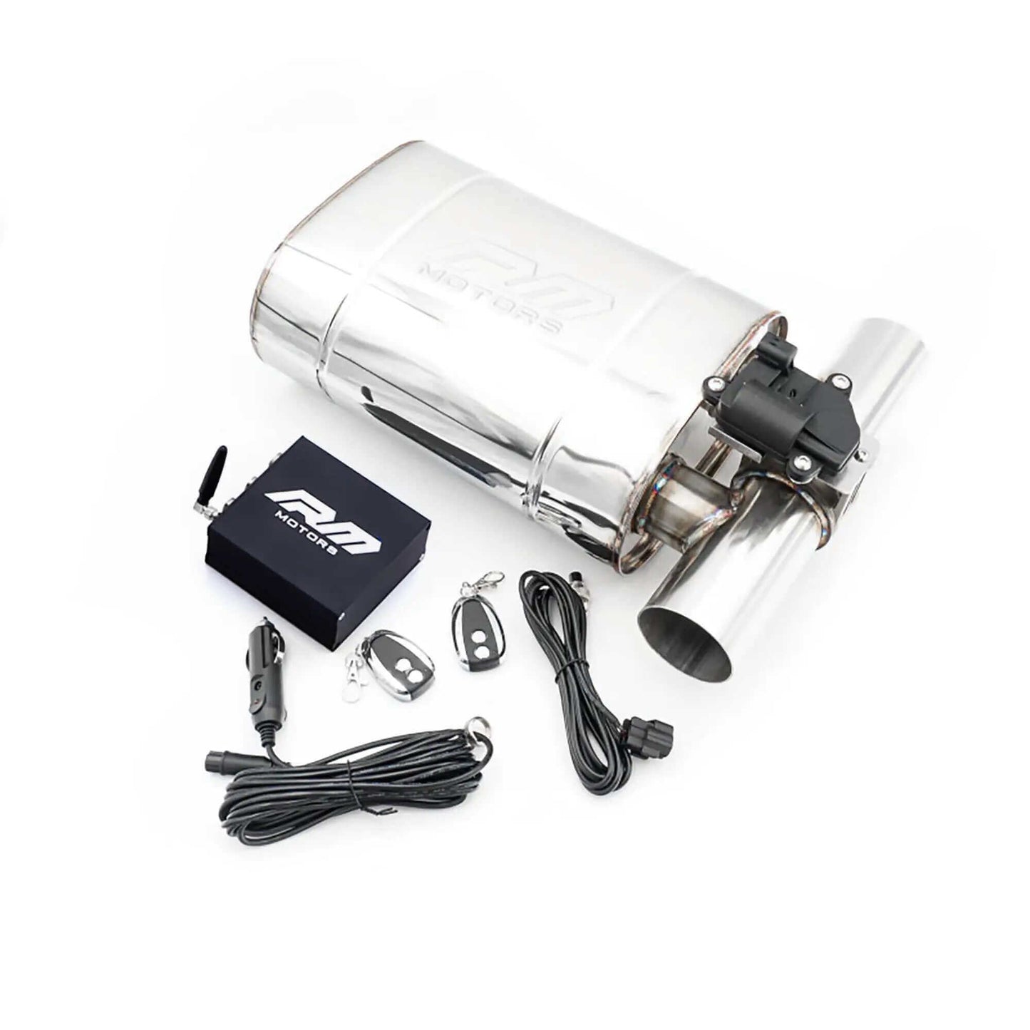 RM Sport Elliptinen Äänenvaimennin Sähköventtiilillä - (With Electric Valve) EV02 - MS Cars Store