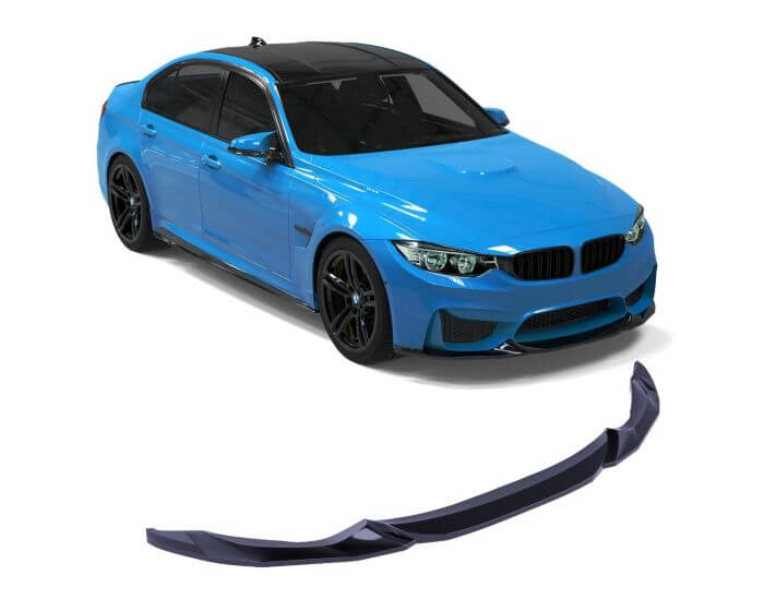 BMW Etuspoileri M3 F80 - M4 F82 - Etulippa 2014–2021 APEX – Kiiltävän musta. - BMW Front Splitter M3 F80 - M4 F82 2014–2021 APEX – Gloss black. - BMW Frontspoiler M3 F80 - M4 F82 2014–2021 APEX – Glänzend schwarz.