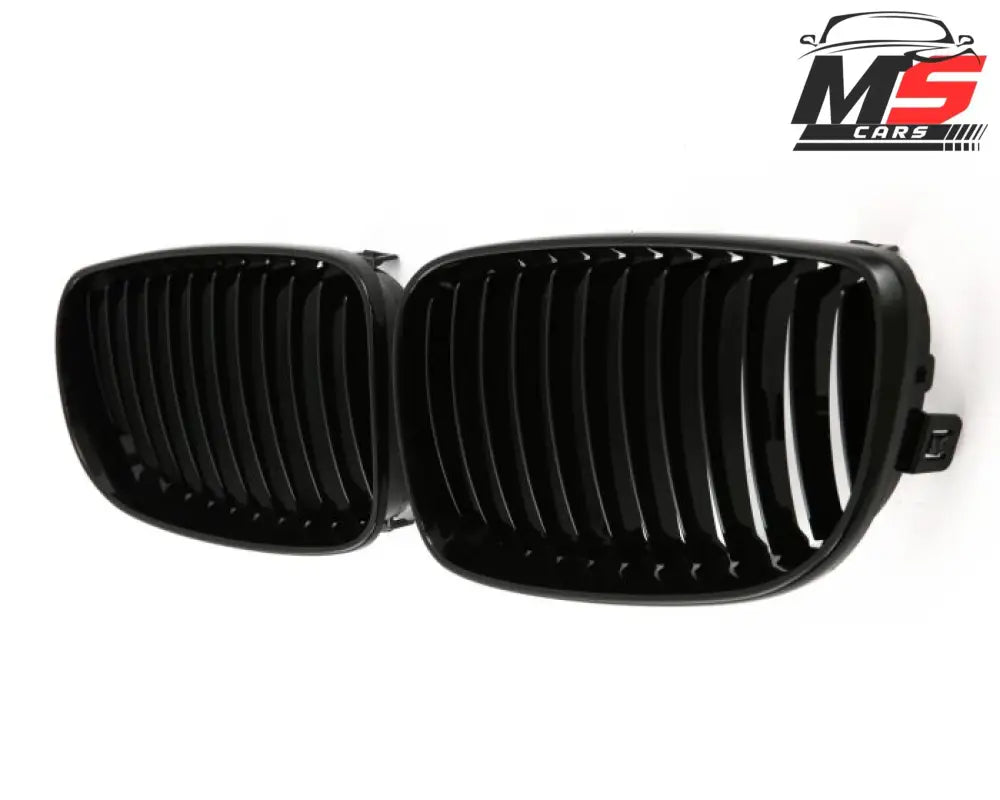 BMW Kidney Grille E87 E81 E82 E88 – Sporty M Look design in Gloss Black | BMW Munuaiset E87 E81 E82 E88 | BMW Kühlergrill E87 E81 E82 E88